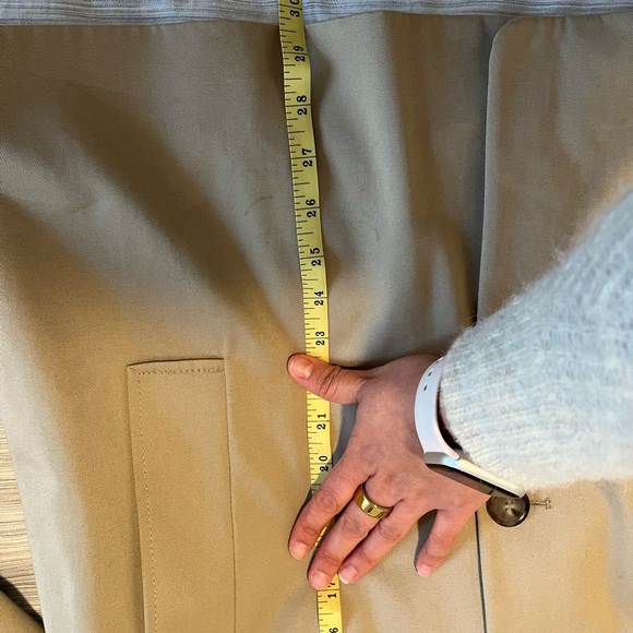 Sezane Carter Trenchcoat in Light Beige size 36/4 NWT - Picture 9 of 10